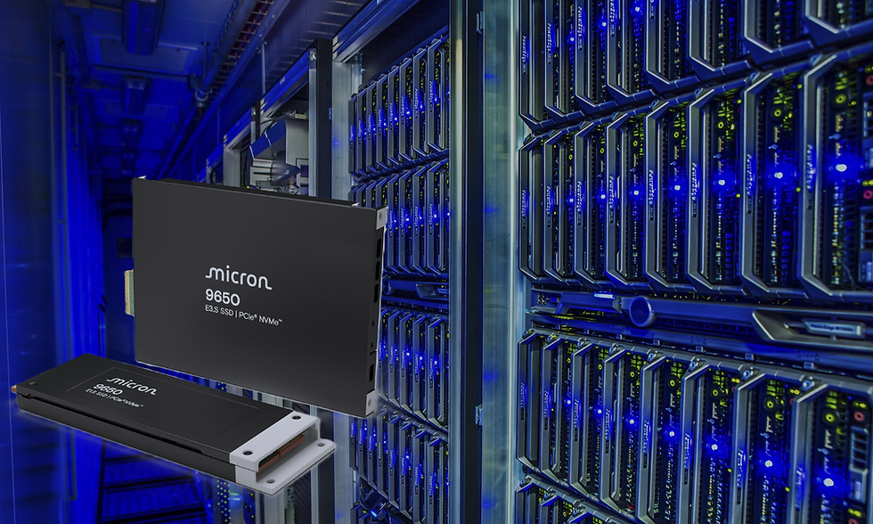 美光 PCIe6.0 企業級 SSD 〈Micron 9650 NVMe SSD〉