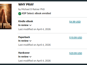 WHY PRAY comes out today!