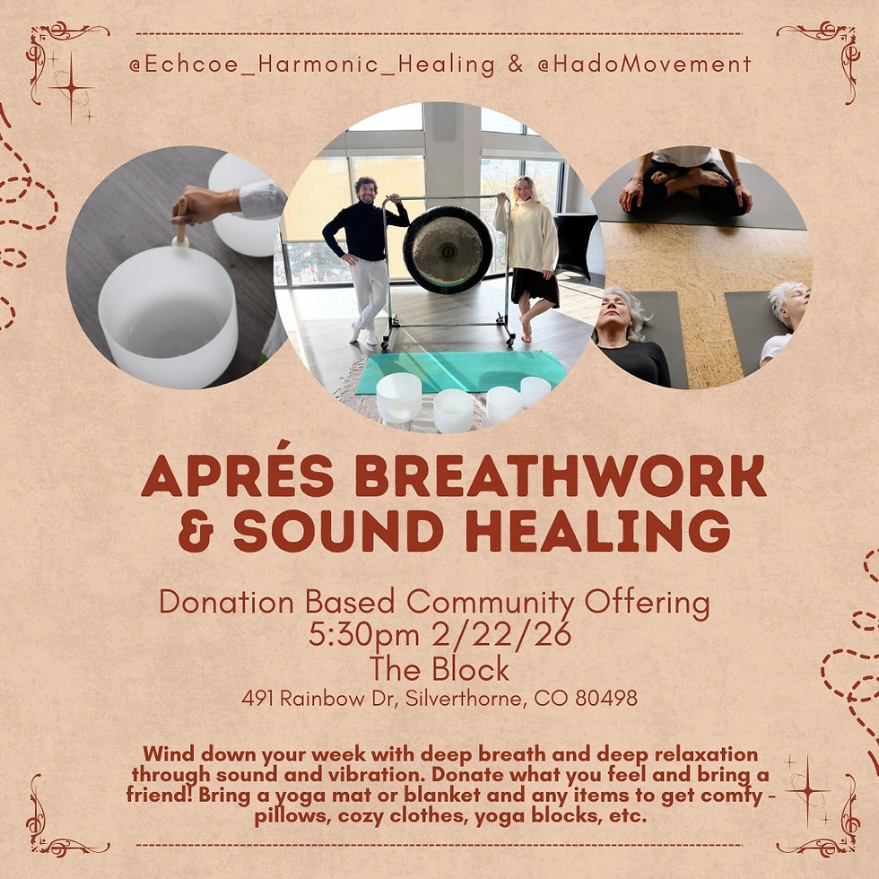 Après Breathwork & Sound Healing 