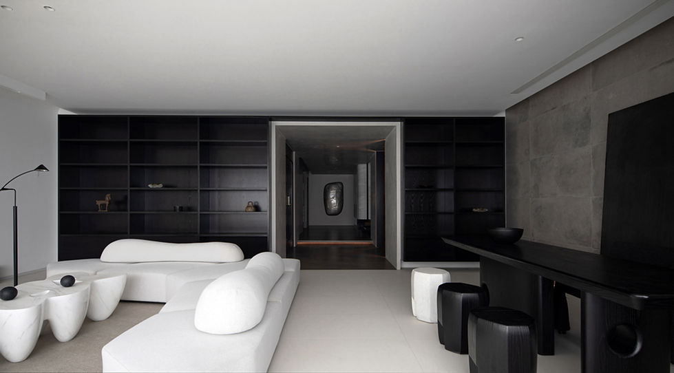 Minimalist House of Kung Fu and Zen