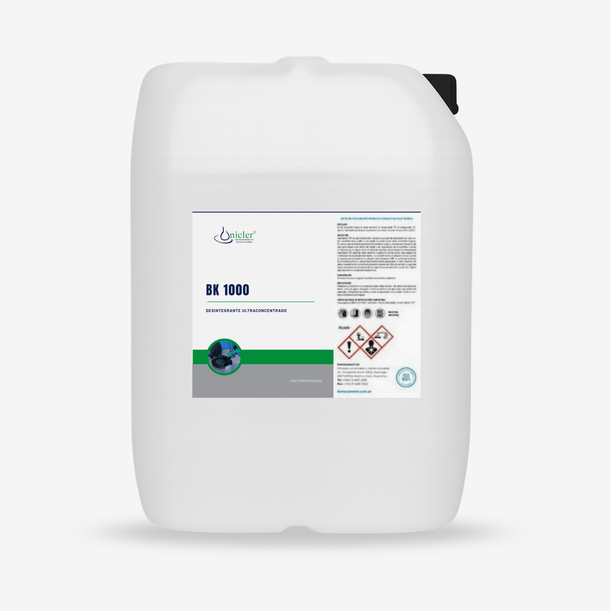 BK-1000 – Desintegrante ultraconcentrado