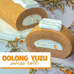 Oolong Yuzu Swiss Roll