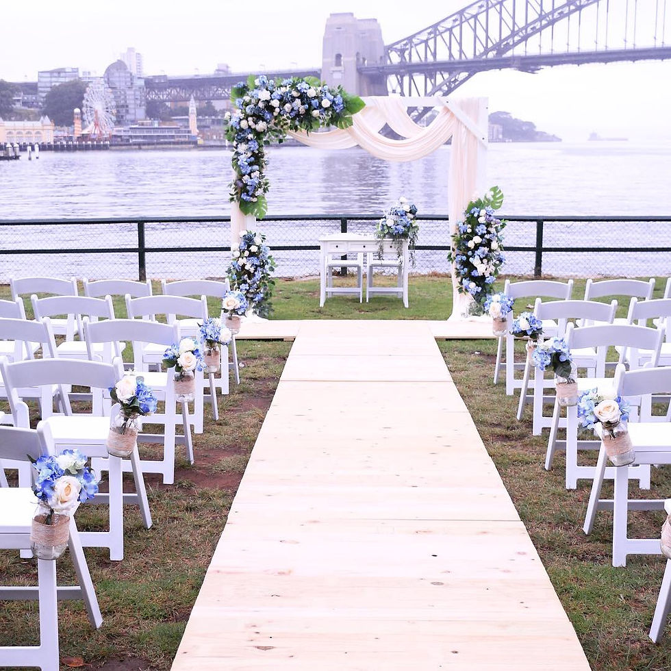 Thumbnail: Large White Wooden Arbor