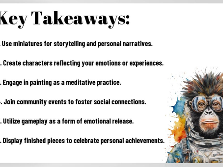 10 Creative Steps To Use Warhammer Miniatures For Emotional Expression And Mental Wellness
