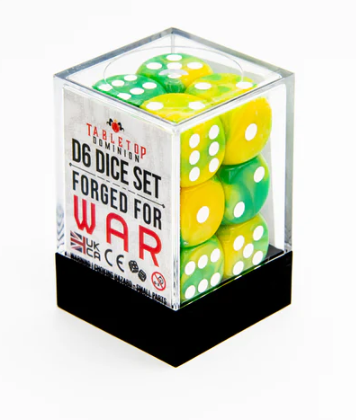 Thumbnail: Iridescent 16mm D6 Dice Round Edge 12 pack