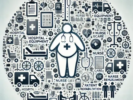 Bariatric care and training showing stats