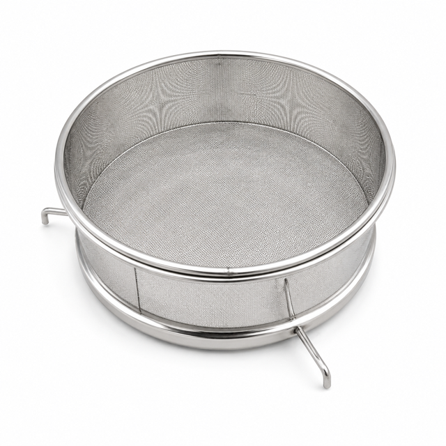 Passoire inox double - diamètre 32 cm