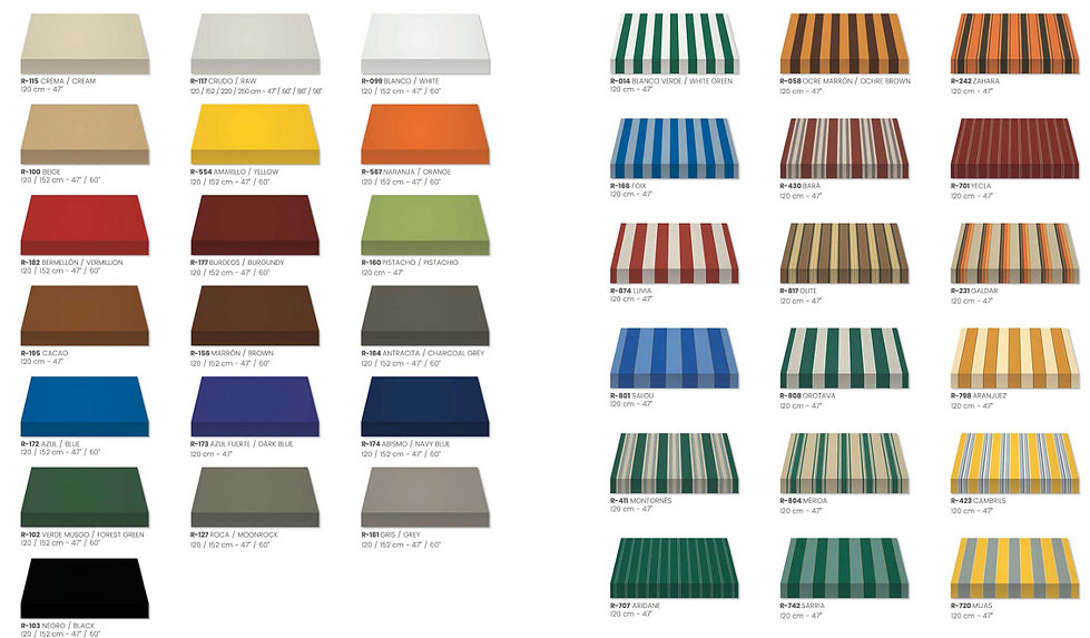 Awning Fabric - 1