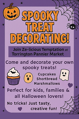 Cake Decorating with Ze-licious Temptation