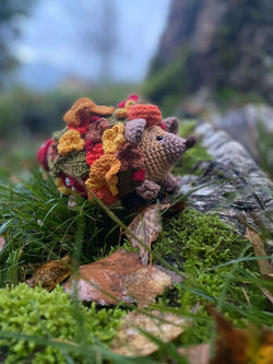 Hérisson au crochet (patron & kits)