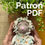 Miniature : Patron au crochet – Léon, le mouton fleuri - 564Lamartine