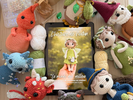 Ensemble de la collection patron crochet Noctua