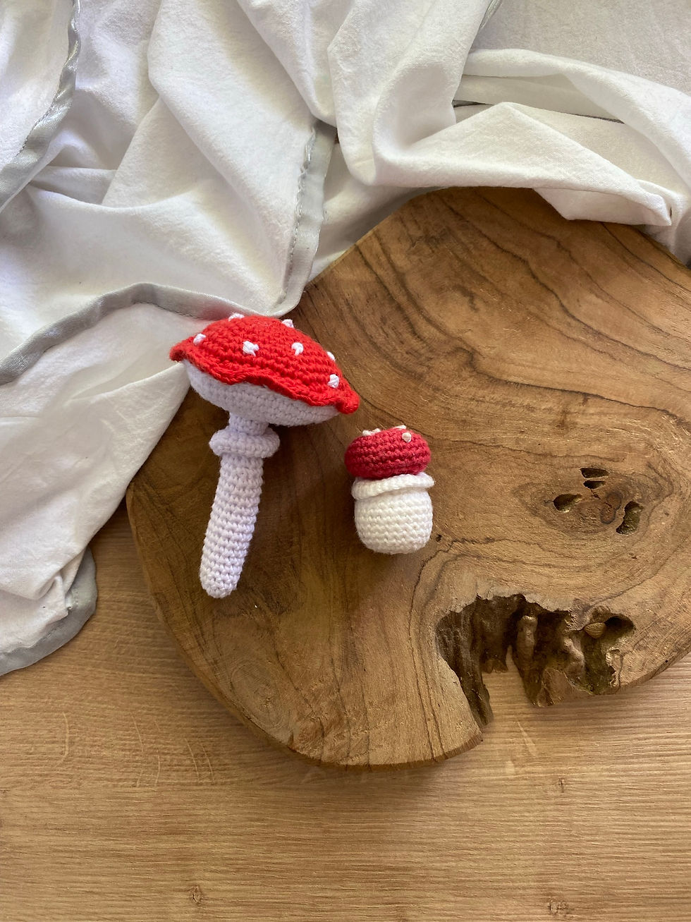 Miniature : Amanite rouge au crochet – modèle inclus dans le patron PDF