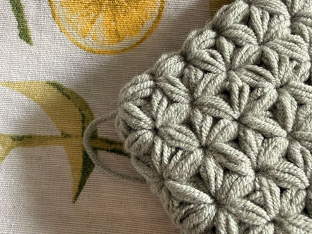 Pièce réalisée au point jasmin