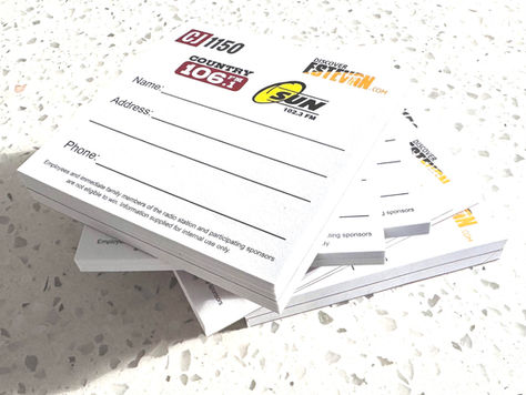 Notepads are Great for Business