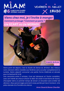 M.I.A.M!#6
cie ECART vs cie MORADI
