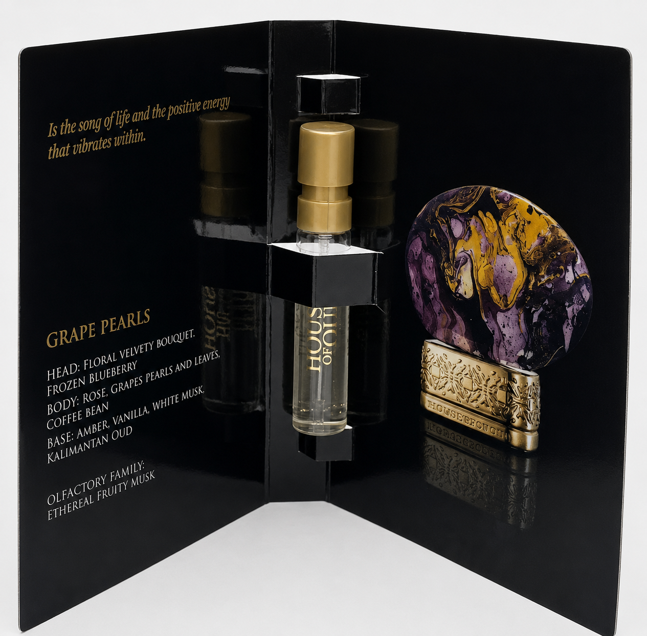 THE HOUSE OF OUD Klem Garden Collection - Grape Pearls Luxus 2ml Spray