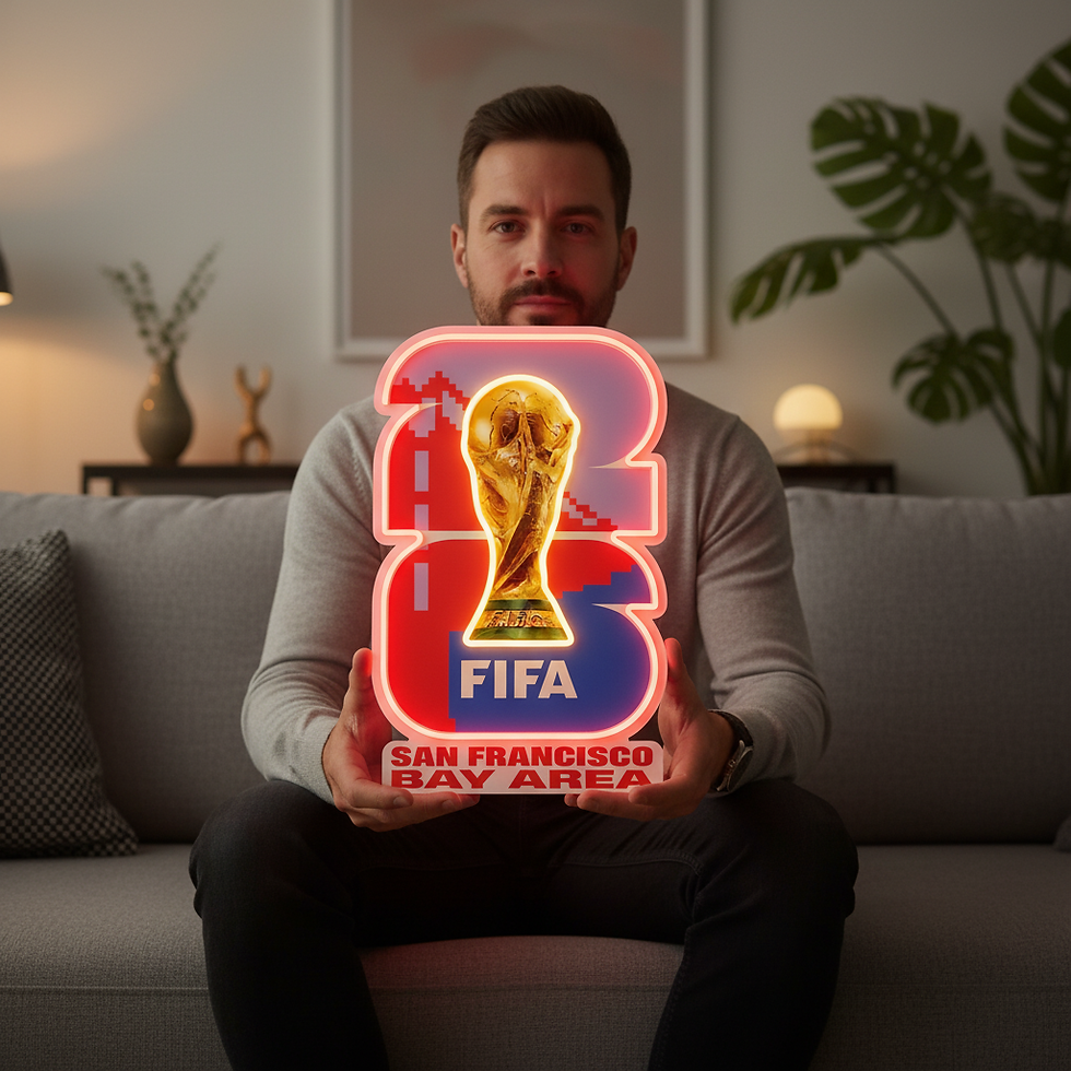 Thumbnail: San Francisco Bay 2026 FIFA World Cup Neon Sign