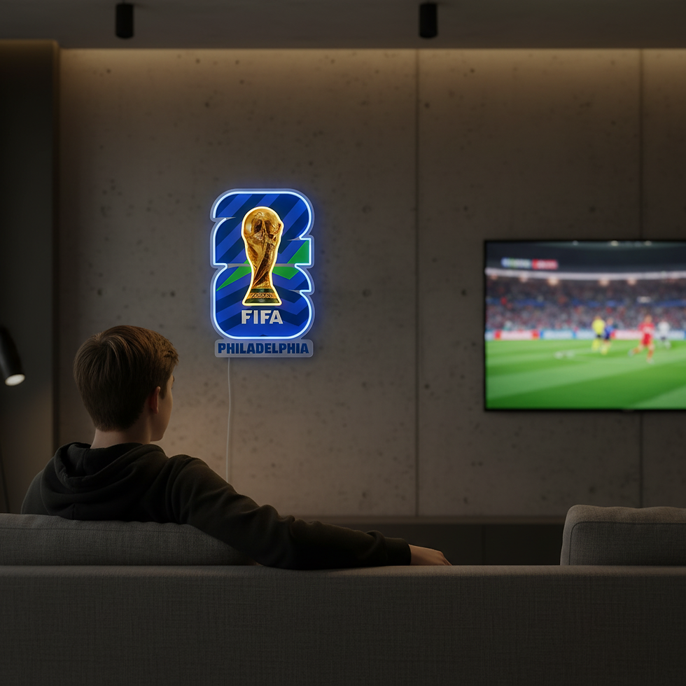 Thumbnail: Philadelphia 2026 FIFA World Cup Neon Sign