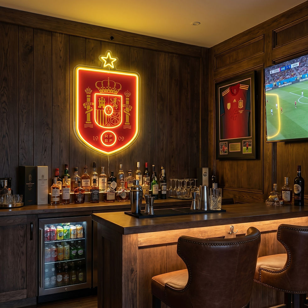 Thumbnail: Spain Football Neon Sign