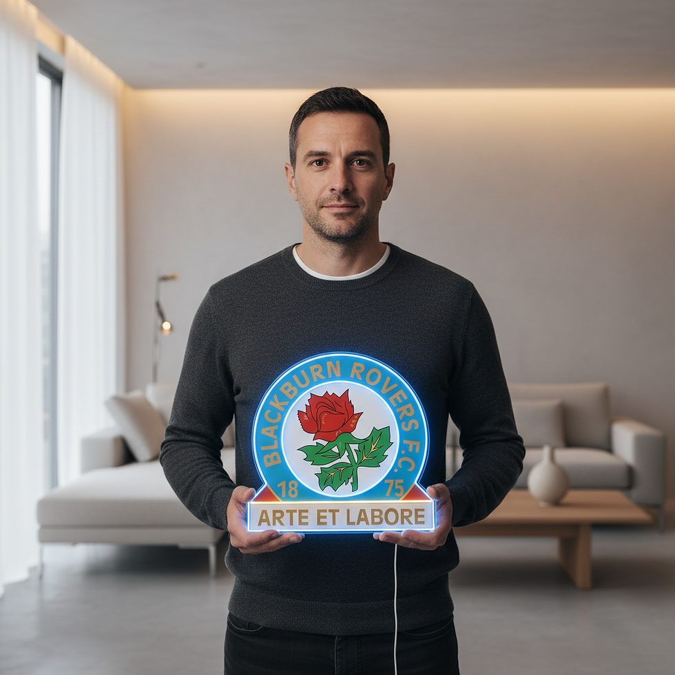 Thumbnail: Blackburn Rovers 1990 Neon Sign