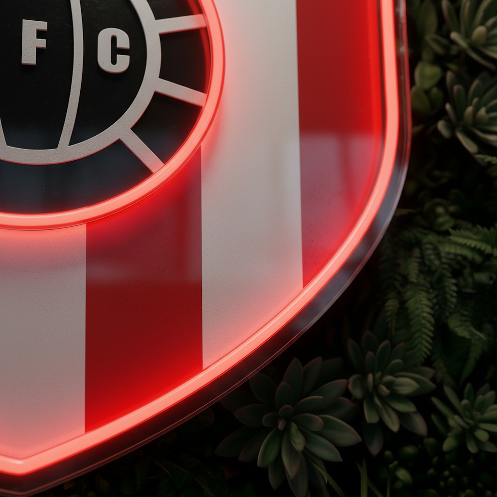 Thumbnail: Sunderland 1972 Neon Sign