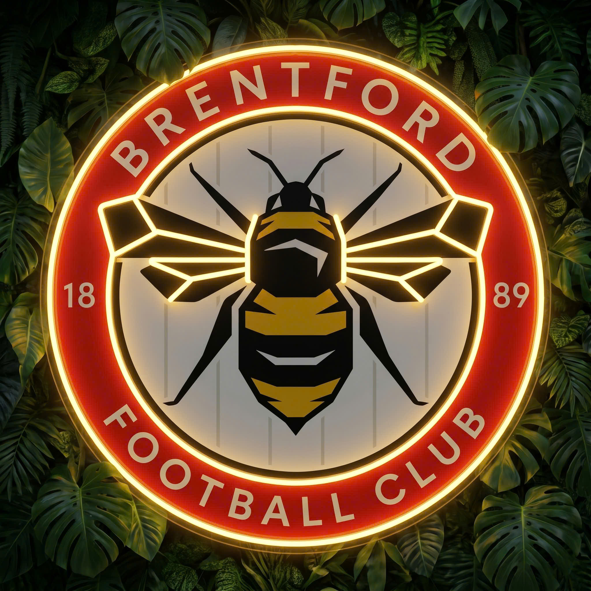 Brentford Neon Sign