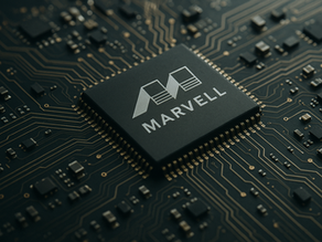 Een chip van Marvell