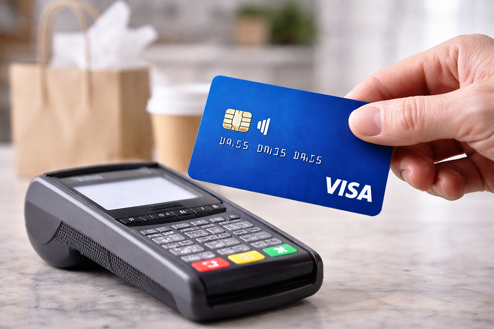 Betaalkaart van Visa