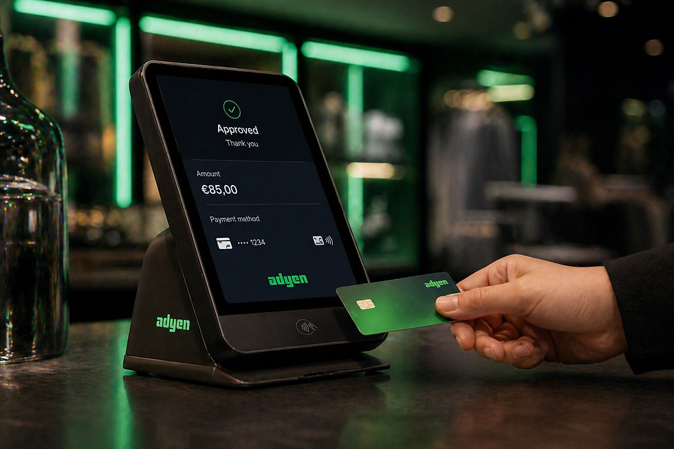 Betaling bij Adyen portaal