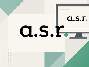 Een foto van het logo van ASR