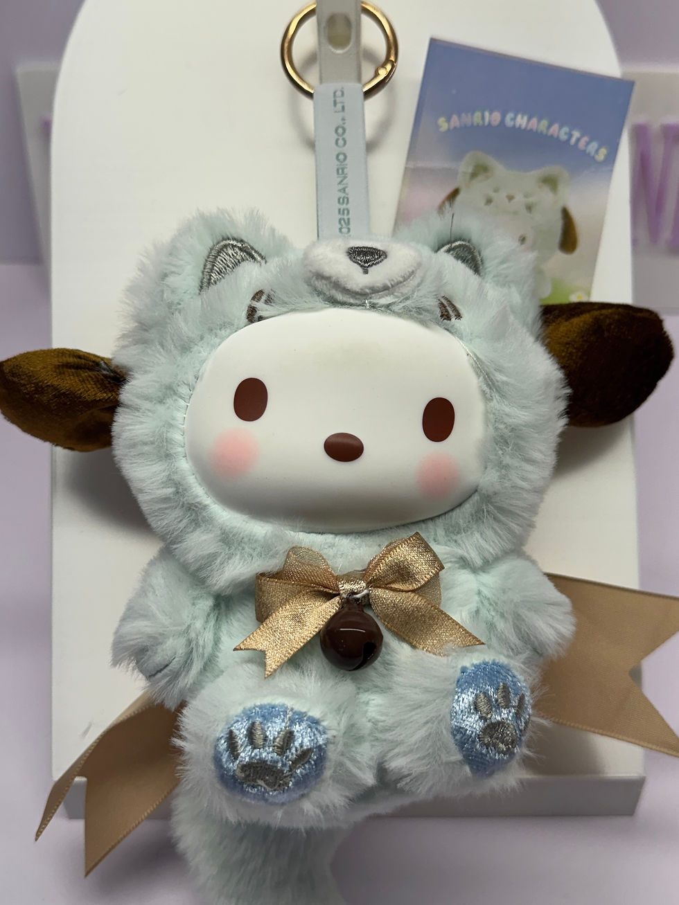 Thumbnail: Sanrio Characters Fox Island Series Plush Bag Charm or Keychain