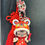 Thumbnail: Tiger Chinese Zodiac Series Figure Made into a Keychain or Bag/Purse Charm