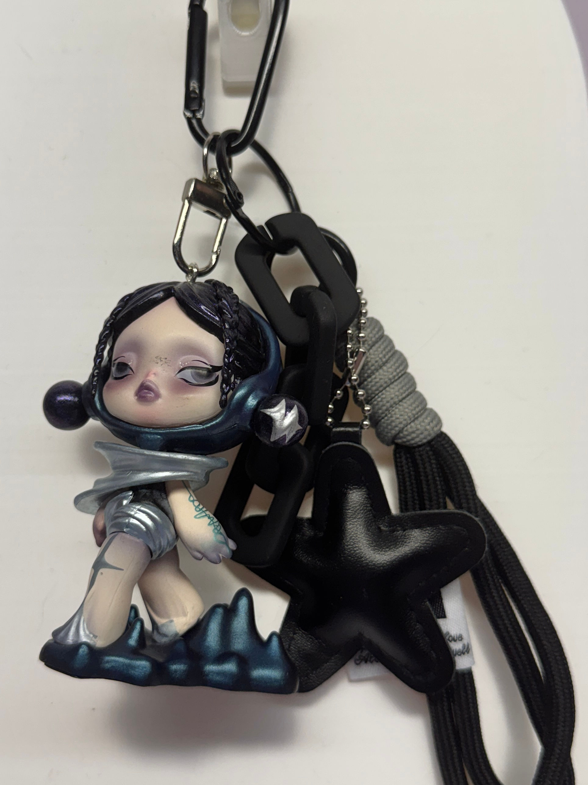 SKULLPANDA The Vigilance The Sound Series Figure Made into a Keychain
