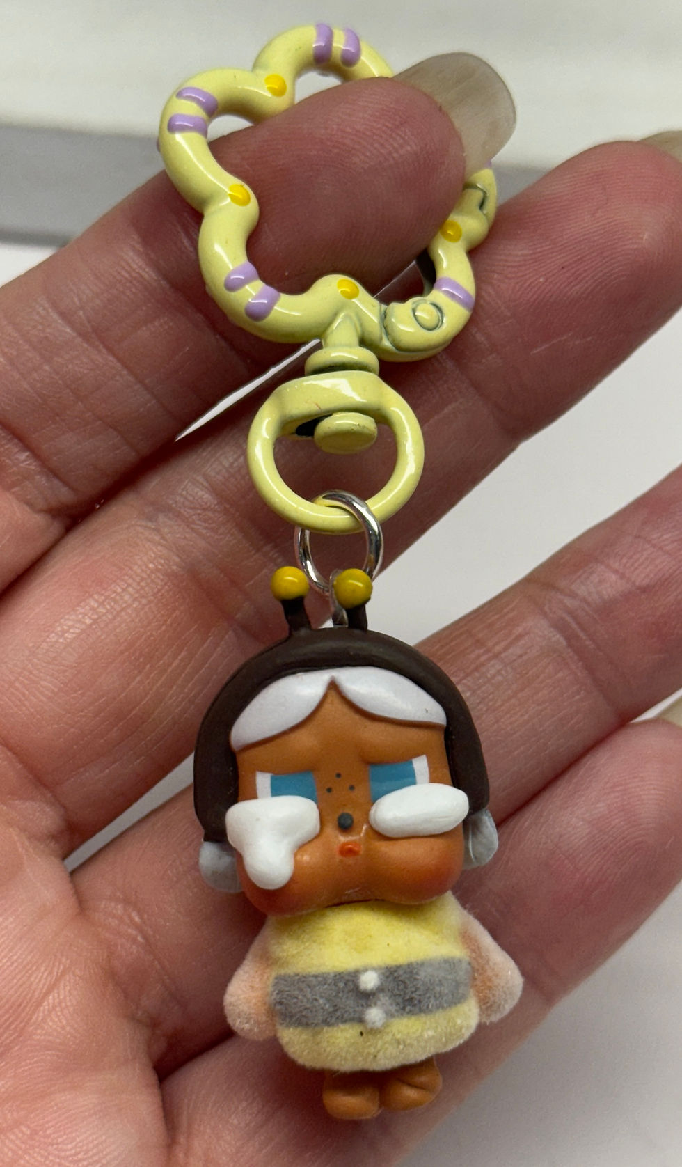 Thumbnail: Cry Baby Figure Made into a Keychain or Bag/Purse Charm