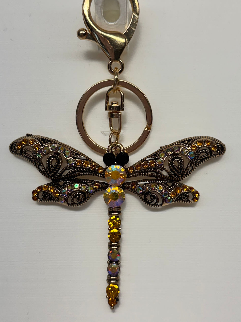 Thumbnail: Bling Butterfly and Dragonfly Keychain or Bag Charm