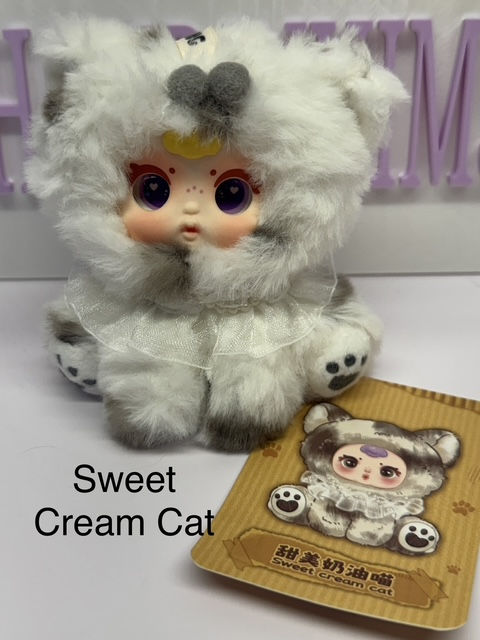 Thumbnail: MM Sugar Baby Naughty Kitty Series Plush Keychain or Bag Charm