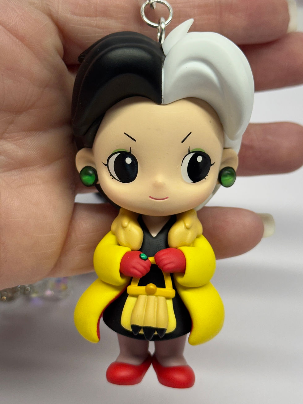 Thumbnail: Cruella Villains Series Figure Made into a Keychain or Bag Charm