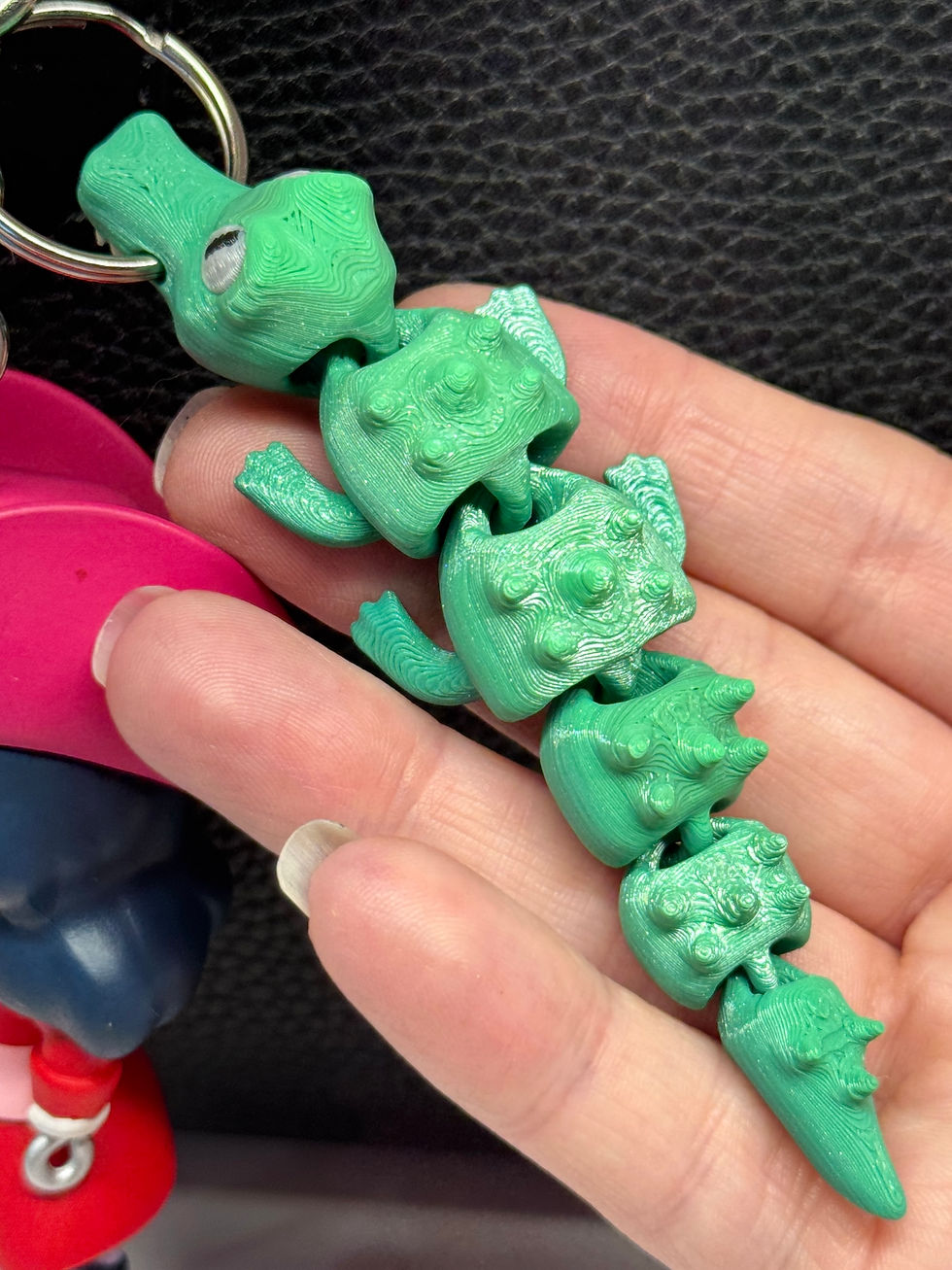 Thumbnail: Hook Villains Series Figurine Made into a Keychain or Bag/Purse Charm