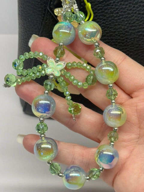 Thumbnail: Lily of the Valley Liila Figurine Made into a Keychain or Bag/Purse Charm