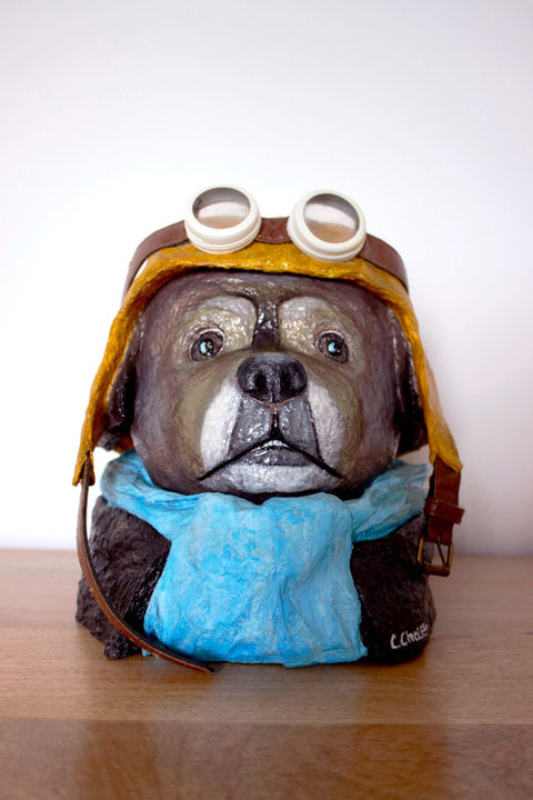 créations en papier maché