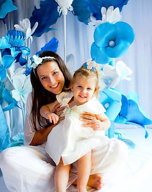 décoration florale pour shooting photo