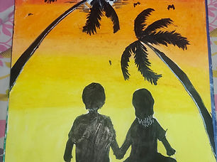 Friends on Beach