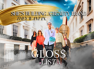 Executive Producer Francesca Barrow on set filming London reality series The Gloss List.