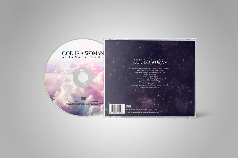 Thumbnail: God Is a Woman CD single - Jewel Box