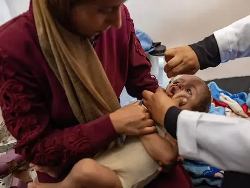 U.N. Begins Polio Vaccination in Gaza Amid Ongoing Conflict