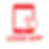 Red tablet icon with a hand clicking the screen and text LOAN APP