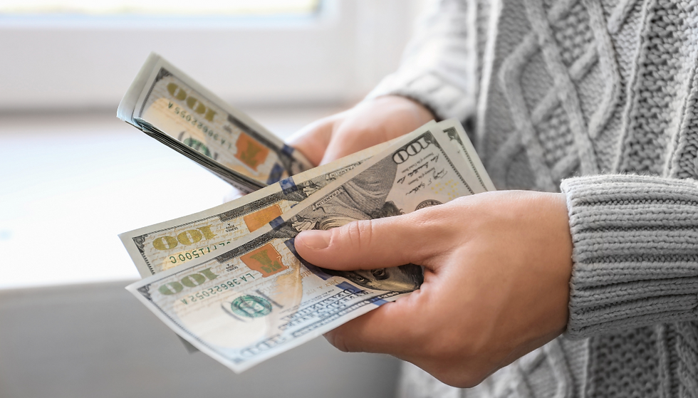 counting cash