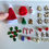 Thumbnail: Classic Christmas Decorations & Ornaments Set - Dollhouse Miniatures 30 Items