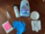Safe Cleaning supplies to clean a dollhouse